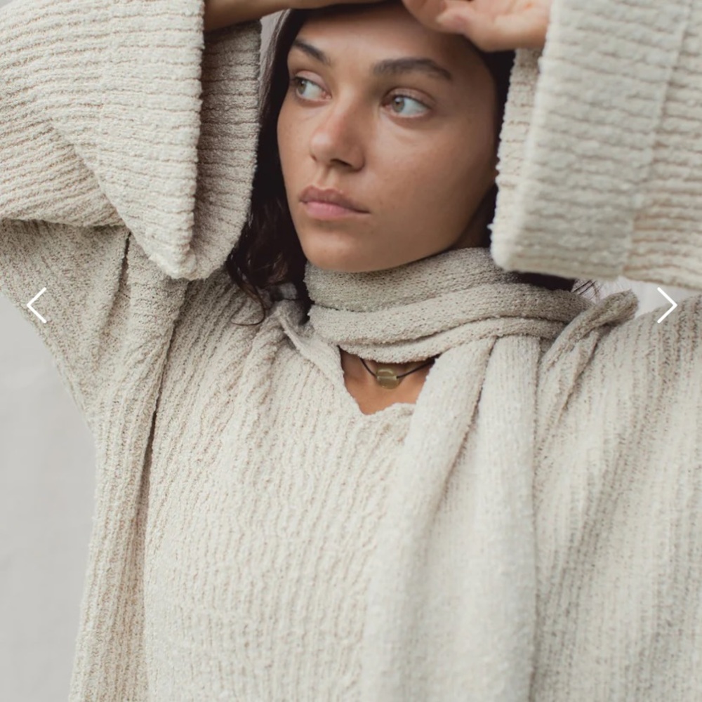 Indigo Luna Winterfall Jumper Cloud Cream